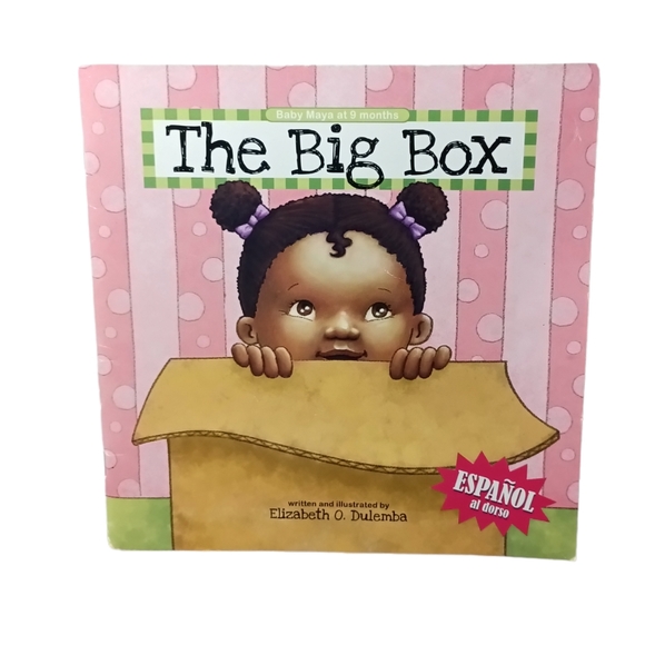 The Big Box/La Caja Grande 2 Sided Spanish and English Book - Picture 1 of 5